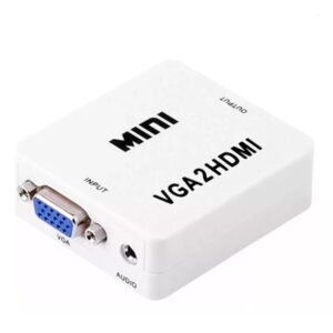 Adaptador Conversor Convertidor De VGA A HDMI Con Audio