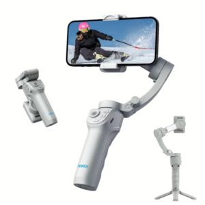 Estabilizador Gimbal Cardán De 3 Ejes Anti-Vibración Plegable / Trípode / Bluetooth / TOKQI M01