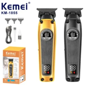 Maquina De Cortar Pelo / Barba Profesional Kemei KM-1855