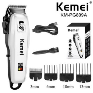 Maquina De Cortar Pelo / Barba Profesional Kemei KM-PG809A