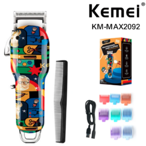 Maquina De Cortar Pelo / Barba Profesional Kemei KM-MAX2092