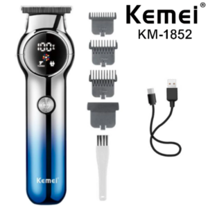 Maquina De Cortar Pelo / Barba Profesional Kemei KM-1852