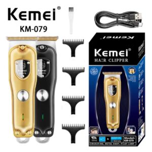 Maquina De Cortar Pelo / Barba Profesional Kemei KM-079