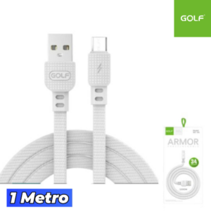 Cable GOLF Usb A Micro USB / 1 MT / 3A / Carga Rápida ( GC-66M )