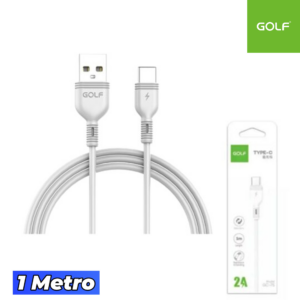 Cable GOLF Usb A Tipo-C / 1 MT / 2A / Carga Rápida ( GC-75T )