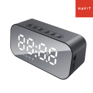 Parlante Bluetooth Havit M3 Reloj Despertador Y Radio FM