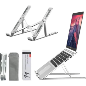 Soporte Plegable Para Notebook / Laptop / Aluminio / Hasta 18″