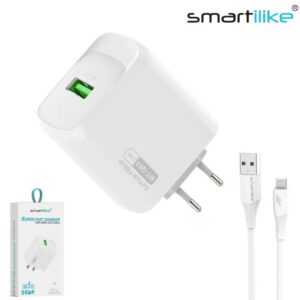 Cargador Smartilike USB QC3.0 + Cable Lightning Para iPhone / MT-Q03