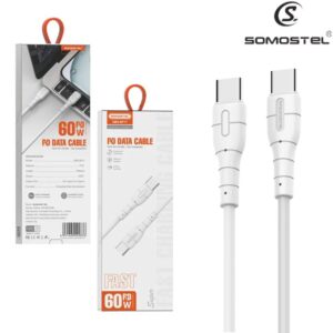 Cable Somostel Tipo-C A Tipo-C PD 60W 1.2 MT (SMS-BP17)