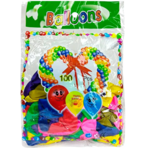 Pack De Globos x100 Unidades