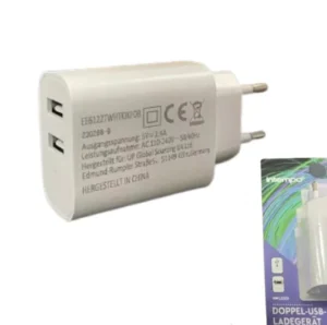 Cargador de Pared Doble USB 2.4A INTEMPO