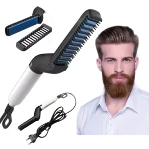 Peine Cepillo Alisador Eléctrico De Barba Y Cabello Hombre / MODELLING COMB