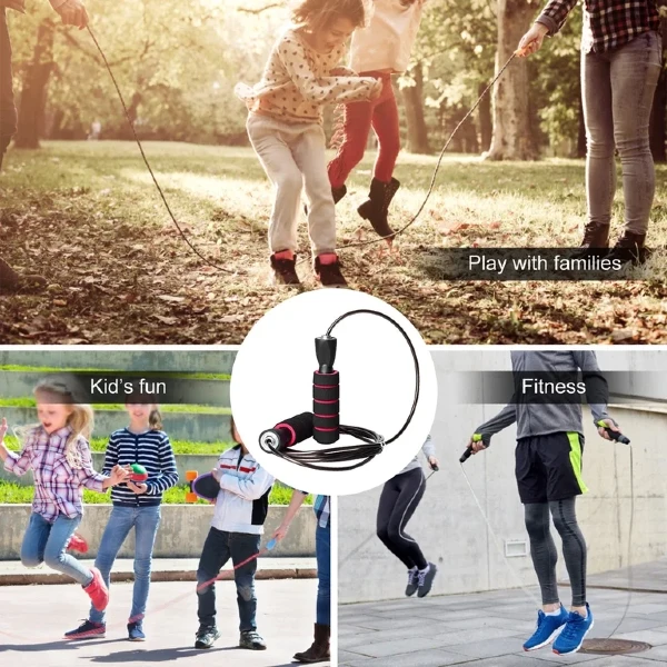 Soga Cuerda De Saltar Fitness Gimnasio Regulable / 3MT Máximo