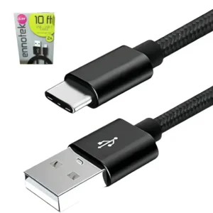 Cable ENNOTEK USB A Tipo-C / 3 MT / 2A / Acordonado