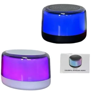 Parlante Bluetooth 5.3 / Micro SD / 3w / Con Luces Led / H2
