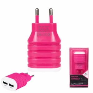 Cargador De Pared Doble USB 2.1A