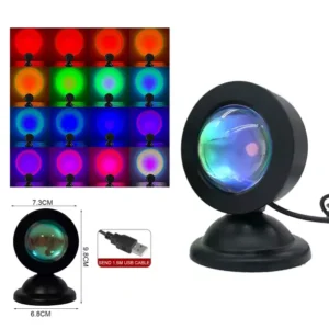 Lampara Led Sunset Proyector Atardecer / USB