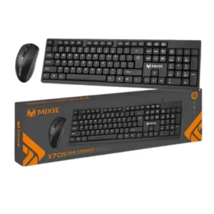 Combo Mixie X70S / Teclado Español + Mouse / Cabledos USB