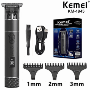 Patillera Maquina De Cortar Pelo / Barba Kemei KM-1943 / 5W