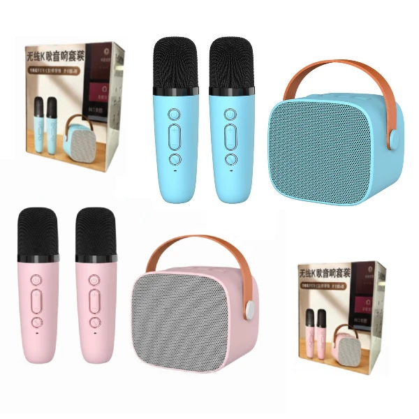 parlantes k1 2 rosa celeste