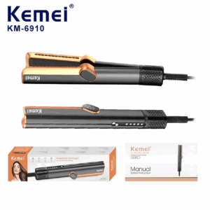 Planchita De Pelo + Secador Profesional Kemei KM-6910 / 1000w