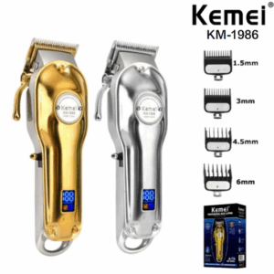 Maquina De Cortar Pelo / Barba Profesional Kemei KM-1986 / 6500 RPM MAX / 5W