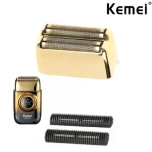 Repuesto Cabezal Y Cuchillas Para Rasuradora Kemei KM-8557