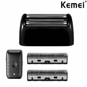 Repuesto Cabezal Y Cuchillas Para Afeitadora Kemei TXD-KM-T95