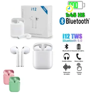 Auriculares Bluetooth i12S TWS