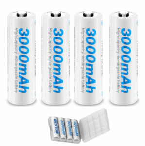 Pack 4 Pilas AA 1.2v Recargables BESTON / Nickel Metal / 3000mAh / 3600mWh