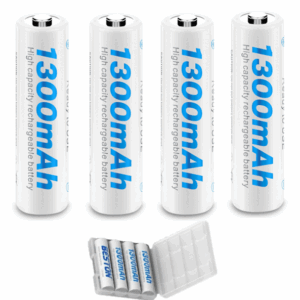 Pack 4 Pilas AAA 1.2v Recargables BESTON / Nickel Metal / 1300mAh / 1560mWh