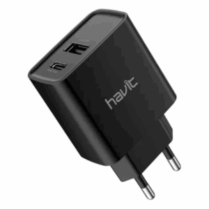 Cargador Pared HAVIT UC111 / USB FAST QC 3.0 + Puerto Tipo-C PD 20W