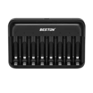 Cargador BESTON USB PARA 8 Pilas Lithium 1.5v / AA / AAA / M7034