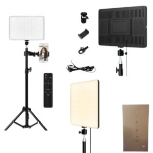 Set Panel Led 42w De Fotografía + Trípode 1.6mt Y Control Remoto