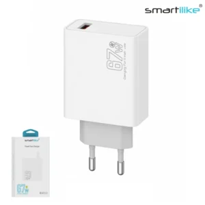Cargador De Pared USB 67W / Super Fast Charging QC3.0 / Smartilike MT-TQ02