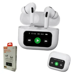 Auriculares Manos Libres Bluetooth 5.3 / SOMOSTEL SMS-CK32 / Pantalla Digital Táctil / Cancelación De Ruido ANC+ENC