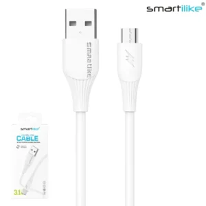 Cable USB A MICRO USB 3.1A 1MT / FAST CHARGE QC 3.0 / Smartilike MT-CB02