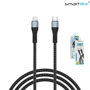 Cable PD 20W Fast Charging Tipo-C Para iPhone Lightning 1mt / Acordonado / Smartilike MT-XW06