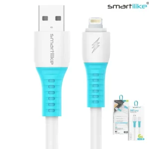 Cable USB Para iPhone Lightning 6A 1.5MT / FAST CHARGE QC3.0 / Acordonado / Smartilike MT-XC02