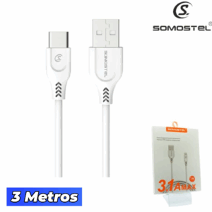Cable USB A Tipo-C SOMOSTEL 3MT SMS-BT03