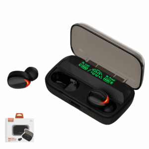 Auriculares Manos Libres Bluetooth 5.4 / SOMOSTEL SMS-J25 / Power Bank 1200MAH / Pantalla Digital