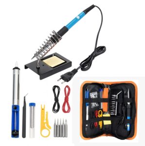 Kit Soldador Estaño 60W Temperatura Ajustable