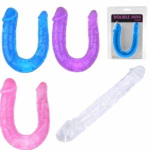 Consolador Dildo Pene Doble Flexible / 32cm / PVC