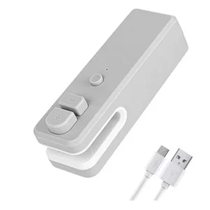 Mini Sellador Y Cortador De Bolsas 2 En 1 / Recargable Por USB