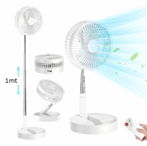 Ventilador Portátil Recargable Extensible Hasta 1MT / 3 Velocidades
