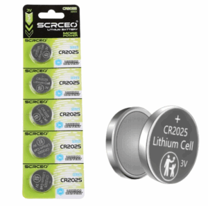 Pilas Cr2025 3 Volts (X 5 Unidades)