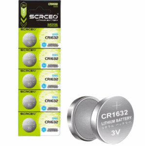 Pilas Cr1632 3 Volts (X 5 Unidades)