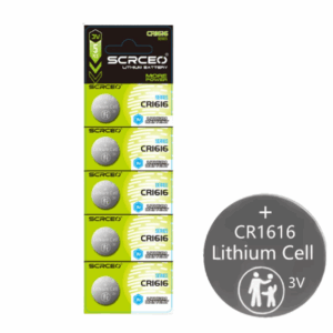Pilas Cr1616 3 Volts (X 5 Unidades)