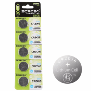 Pilas Cr2016 3 Volts (X 5 Unidades)