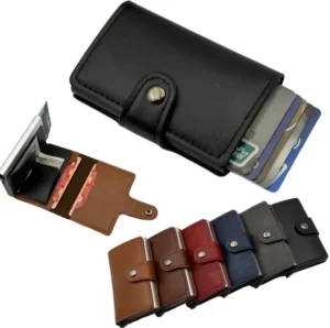Billetera Con Tarjetero Rfid Antirrobo Anti Clonación / Liso